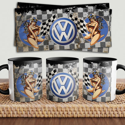 Volkswagen VW "To Toner" Vintage Keramisk Krus-Krus-VW-Garage Culture Shop- garage - man cave - merchandise