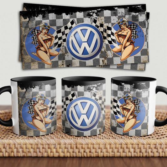 Volkswagen VW "To Toner" Vintage Keramisk Krus-Krus-VW-Garage Culture Shop- garage - man cave - merchandise