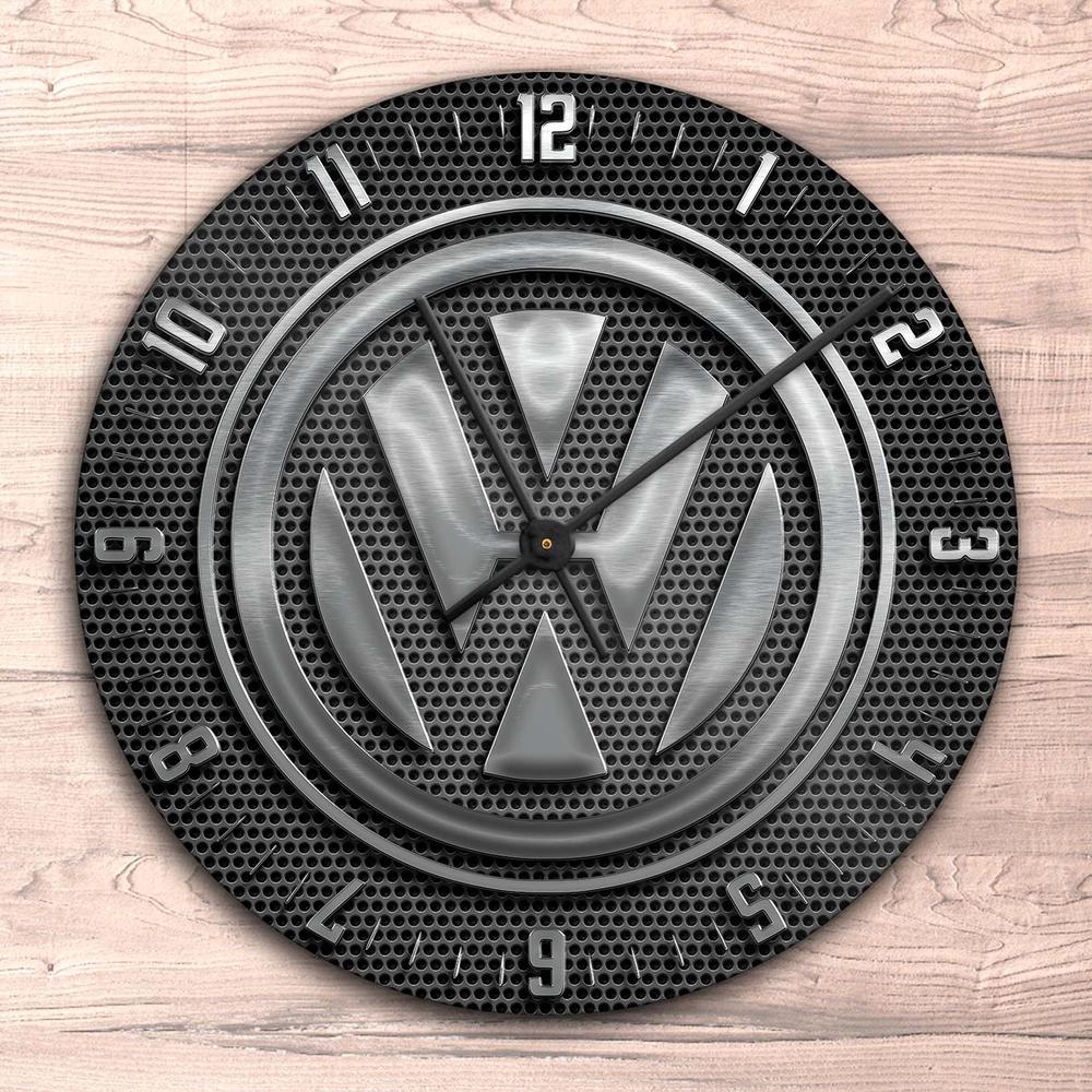 Volkswagen VW Vægur Rundt-Clock-VW-Garage Culture Shop- garage - man cave - merchandise
