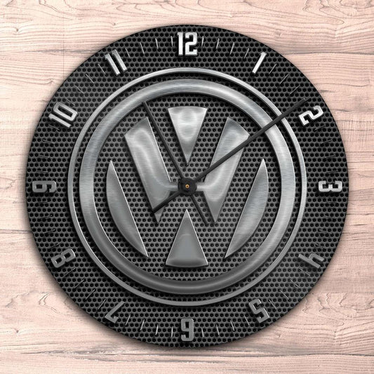 Volkswagen VW Vægur Rundt-Clock-VW-Garage Culture Shop- garage - man cave - merchandise