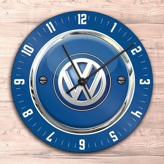Volkswagen VW Vægur Rundt-Clock-VW-Garage Culture Shop- garage - man cave - merchandise