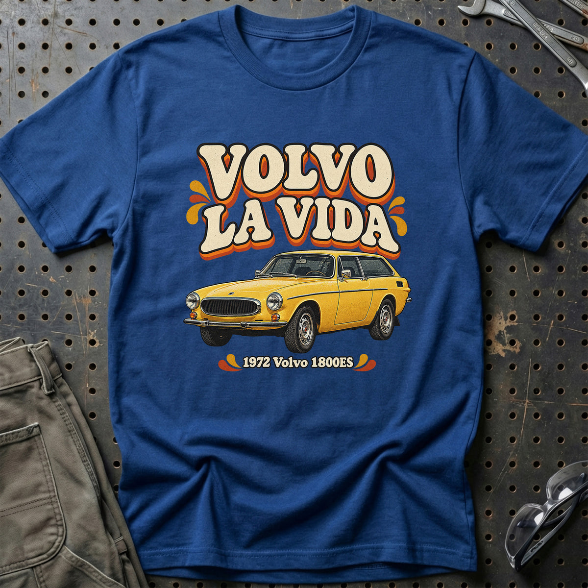 
Volvo 1800ES 1972 – Volvo La Vida T-Shirt – Blå Royal