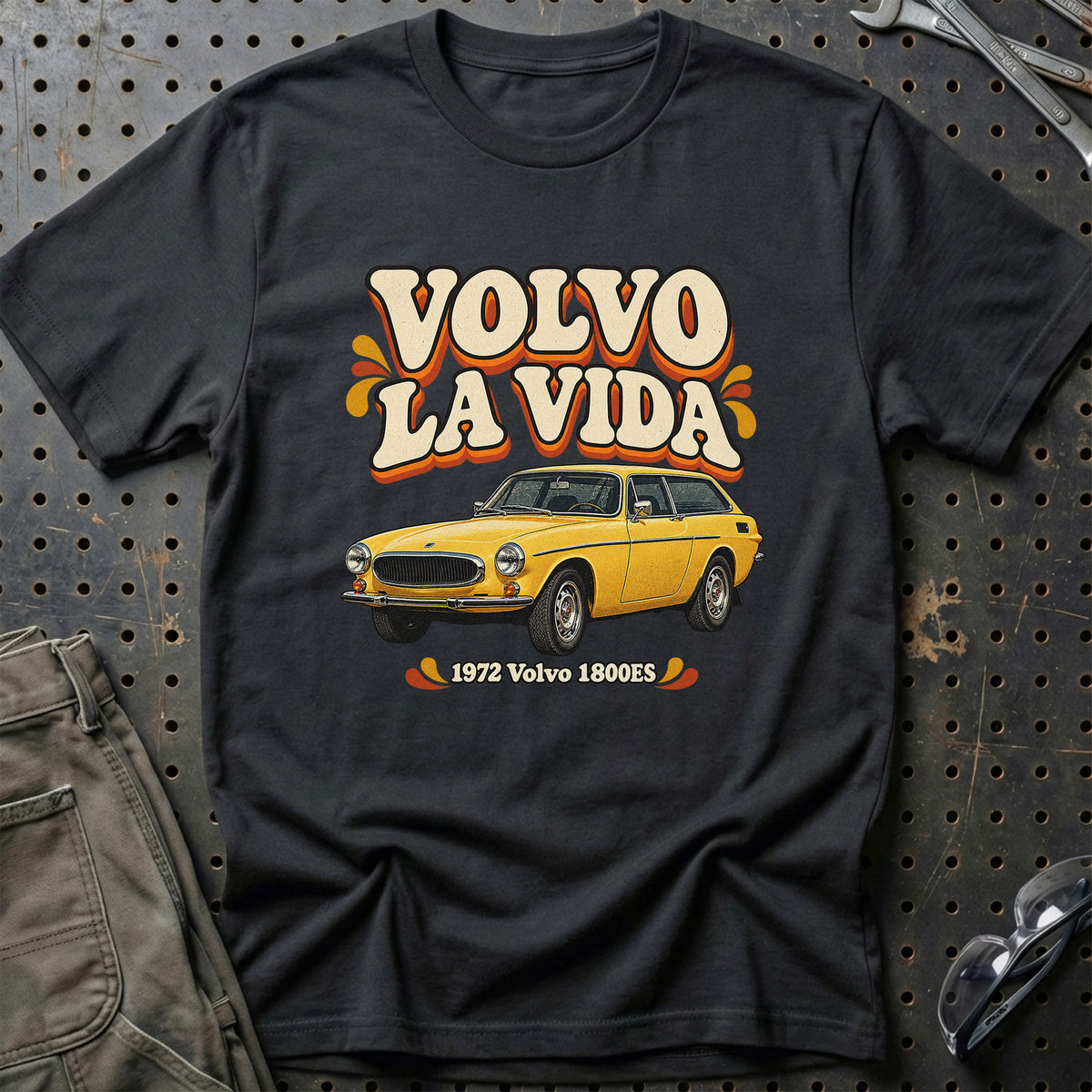 
Volvo 1800ES 1972 – Volvo La Vida T-Shirt – Sort