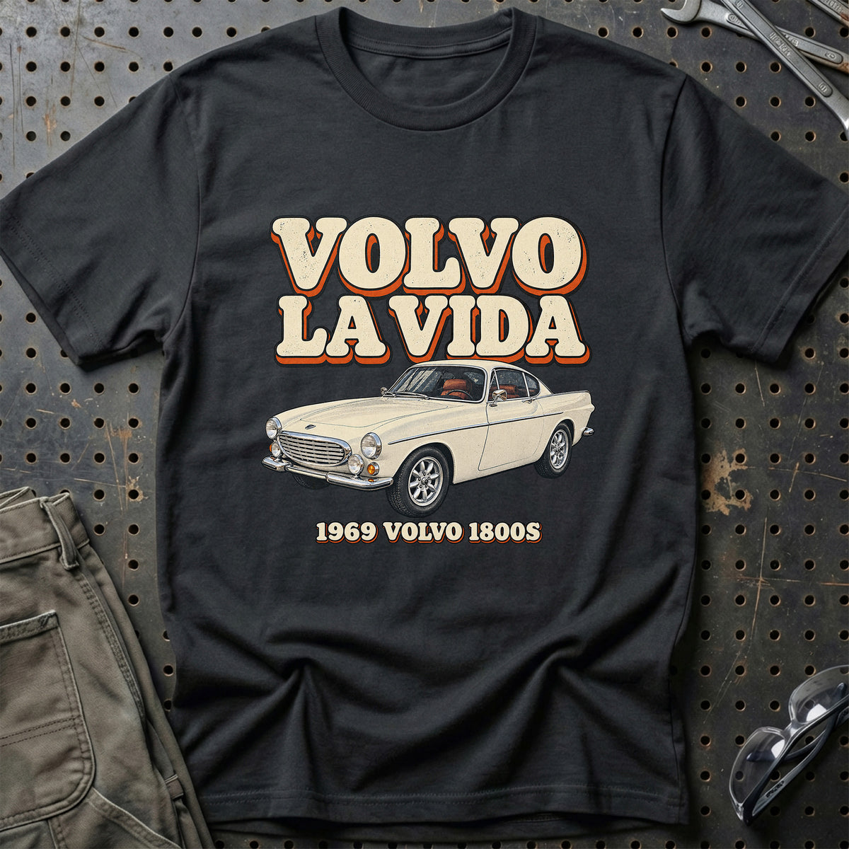 
Volvo 1800S 1969 – Volvo La Vida T-Shirt – Sort