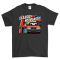 Volvo 240 Classic Not Plastic T-Shirt-Beklædning-Volvo-Sort-S-Garage Culture Shop- garage - man cave - merchandise