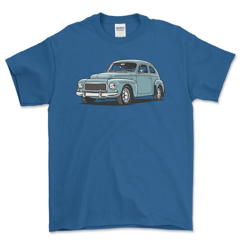 Volvo 544 - Unisex T-Shirt-Beklædning-Volvo-Blå Royal-S-Garage Culture Shop- garage - man cave - merchandise