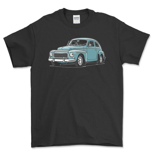 Volvo 544 - Unisex T-Shirt-Beklædning-Volvo-Sort-S-Garage Culture Shop- garage - man cave - merchandise