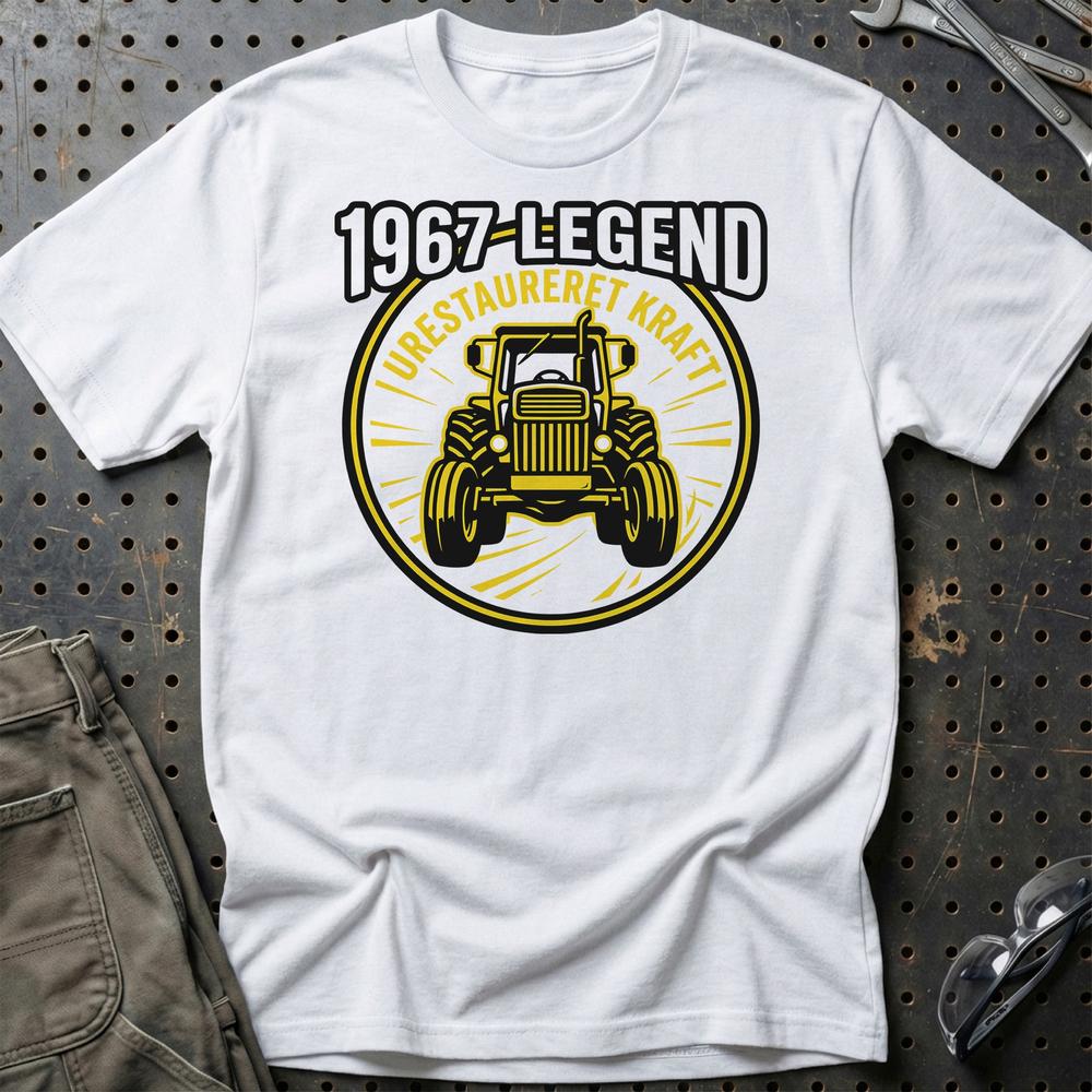 Volvo BM 800 1967 Legend T-Shirt-Beklædning-Volvo BM-Hvid-S-Garage Culture Shop- garage - man cave - merchandise