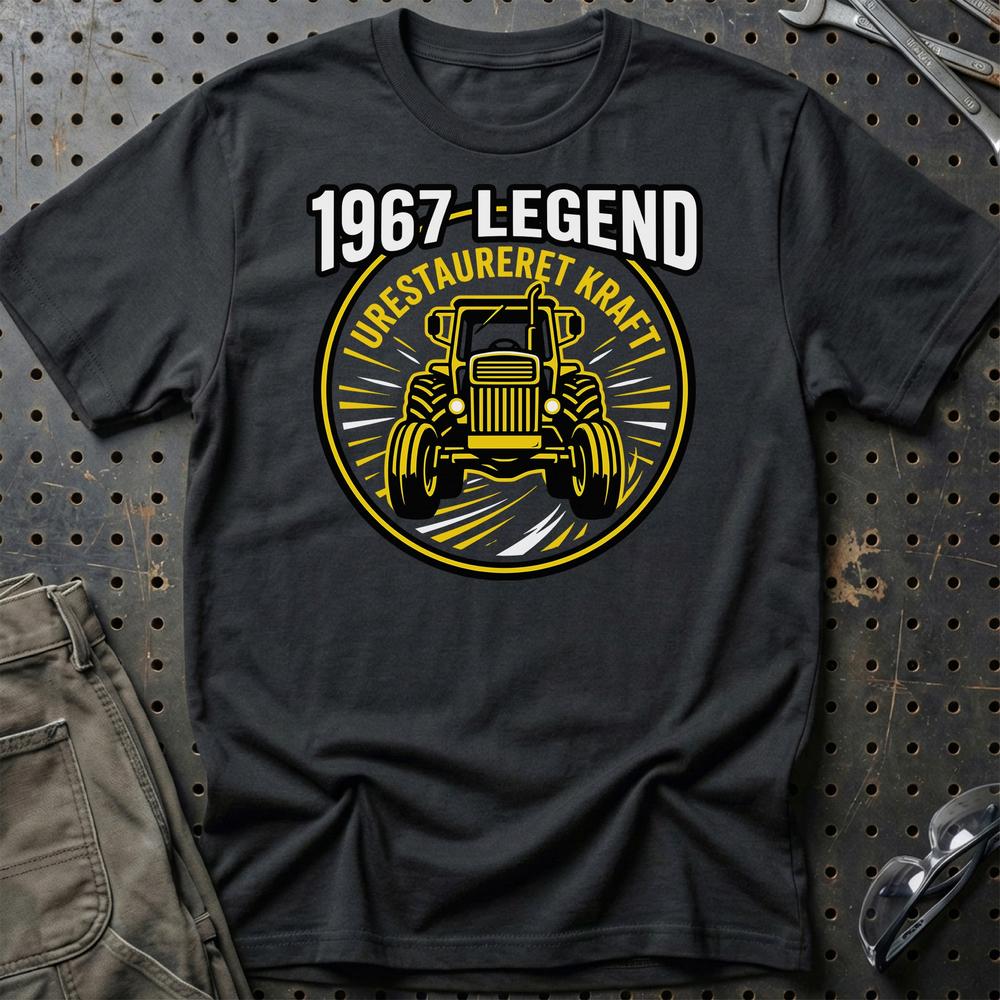 Volvo BM 800 1967 Legend T-Shirt-Beklædning-Volvo BM-Sort-S-Garage Culture Shop- garage - man cave - merchandise