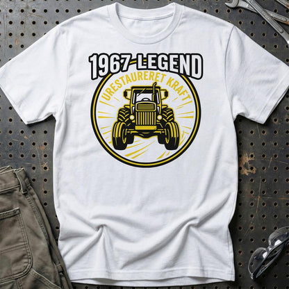 Volvo BM 800 1967 Legend - Unisex T-Shirt-Beklædning-Volvo BM-Hvid-S-Garage Culture Shop- garage - man cave - merchandise