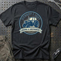 Volvo BM 800 1967 T-Shirt - Original & Urestaureret T-Shirt-Beklædning-Volvo BM-Sort-S-Garage Culture Shop- garage - man cave - merchandise