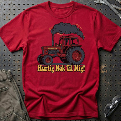 Volvo BM 800 T-Shirt – Hurtig Nok Til Mig - Unisex T-Shirt-Beklædning-Volvo BM-Rød-S-Garage Culture Shop- garage - man cave - merchandise