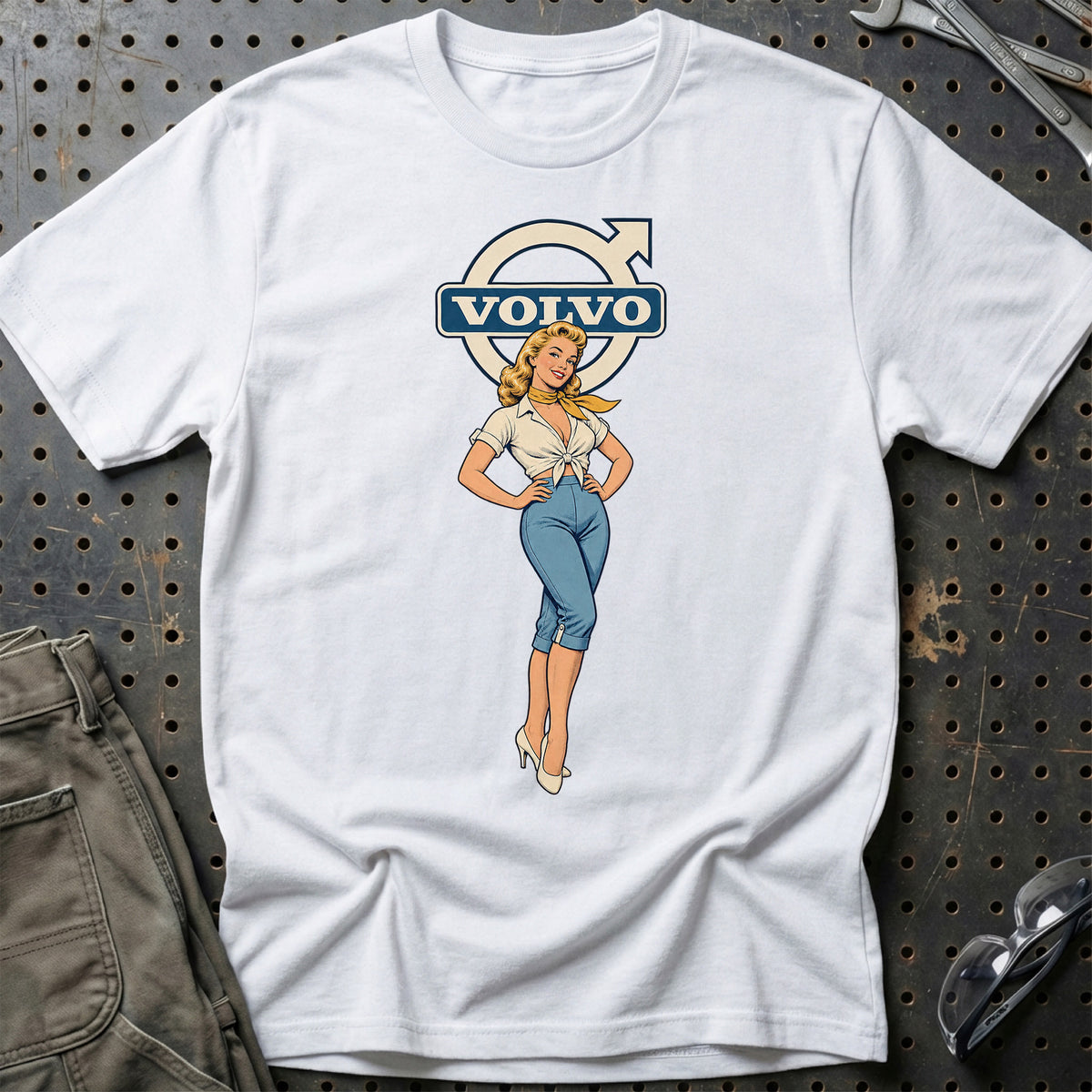 
Produktbillede af Volvo Retro Pinup T-Shirt