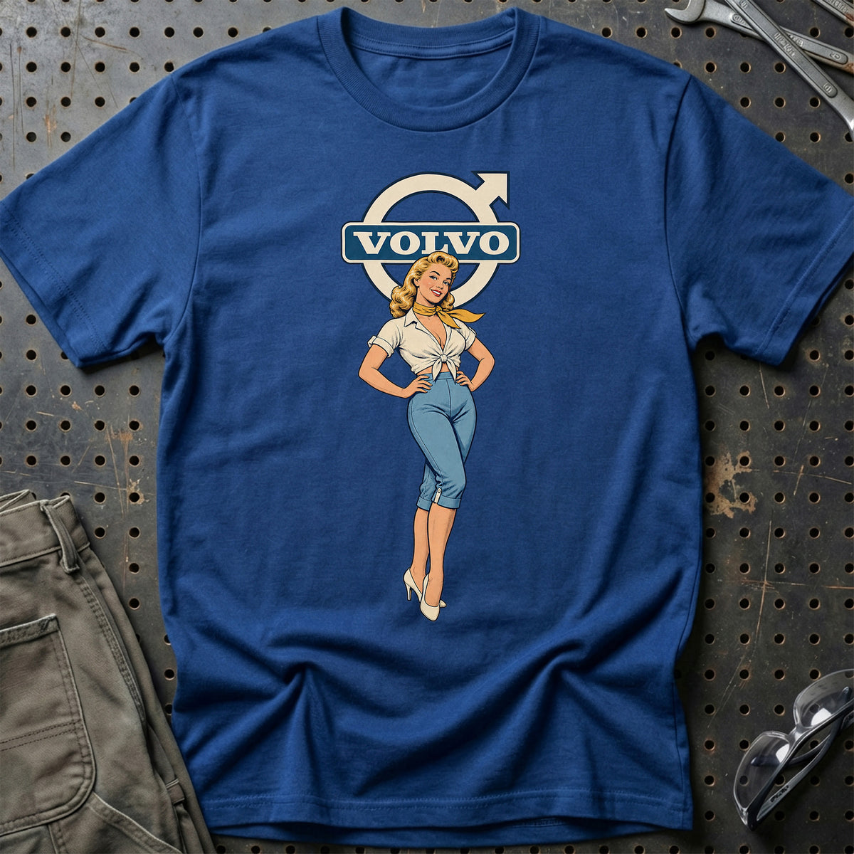 
Produktbillede af Volvo Retro Pinup T-Shirt