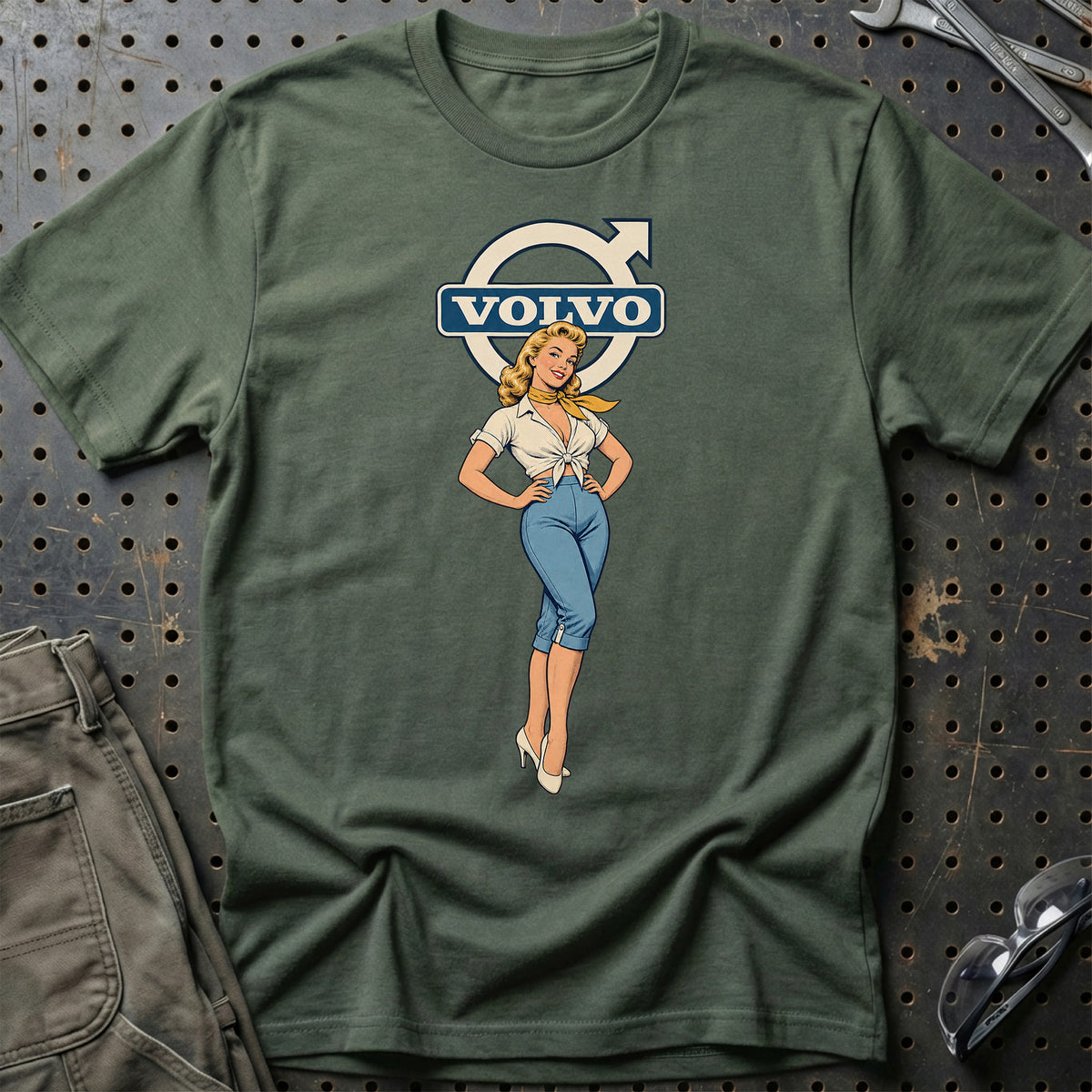 
Produktbillede af Volvo Retro Pinup T-Shirt