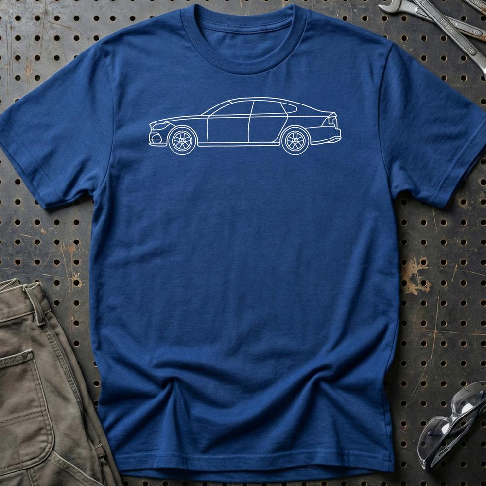 
Produktbillede af Volvo S90 Outline T-Shirt