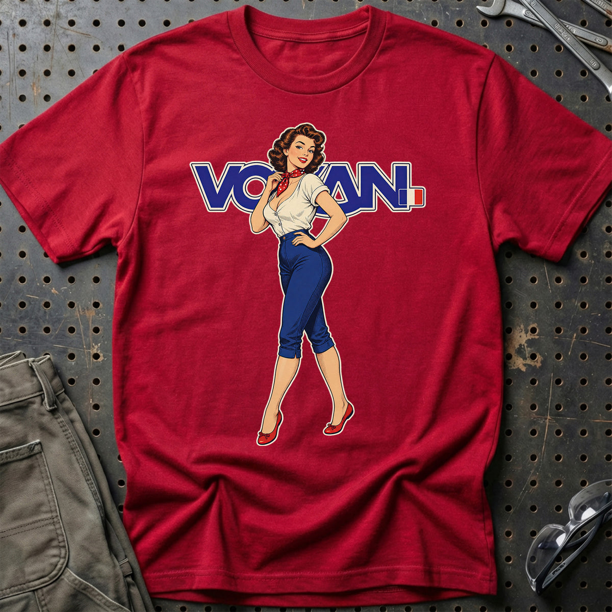 
Produktbillede af Voxan Retro Pinup T-Shirt