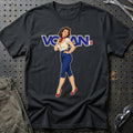 Voxan Retro Pinup T-Shirt – Sort