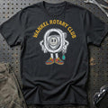 Wankel Rotary Club - Oldschool Mascot Rotary Engine T-Shirt-Beklædning-Garage Culture-Sort-S-Garage Culture Shop- garage - man cave - merchandise