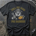 Will Fix Cars For Danishes T-Shirt-Beklædning-Garage Culture-Sort-S-Garage Culture Shop- garage - man cave - merchandise