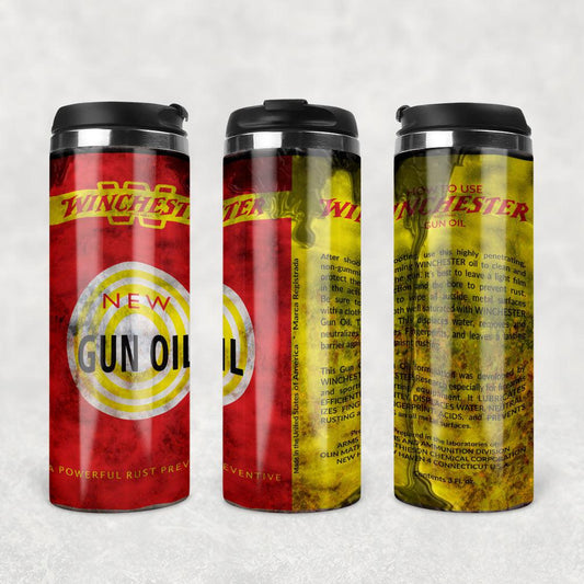 Winchester Motor Oil Termokrus Tumbler Rustfrit Stål-Krus-Motorolie-Garage Culture Shop- garage - man cave - merchandise