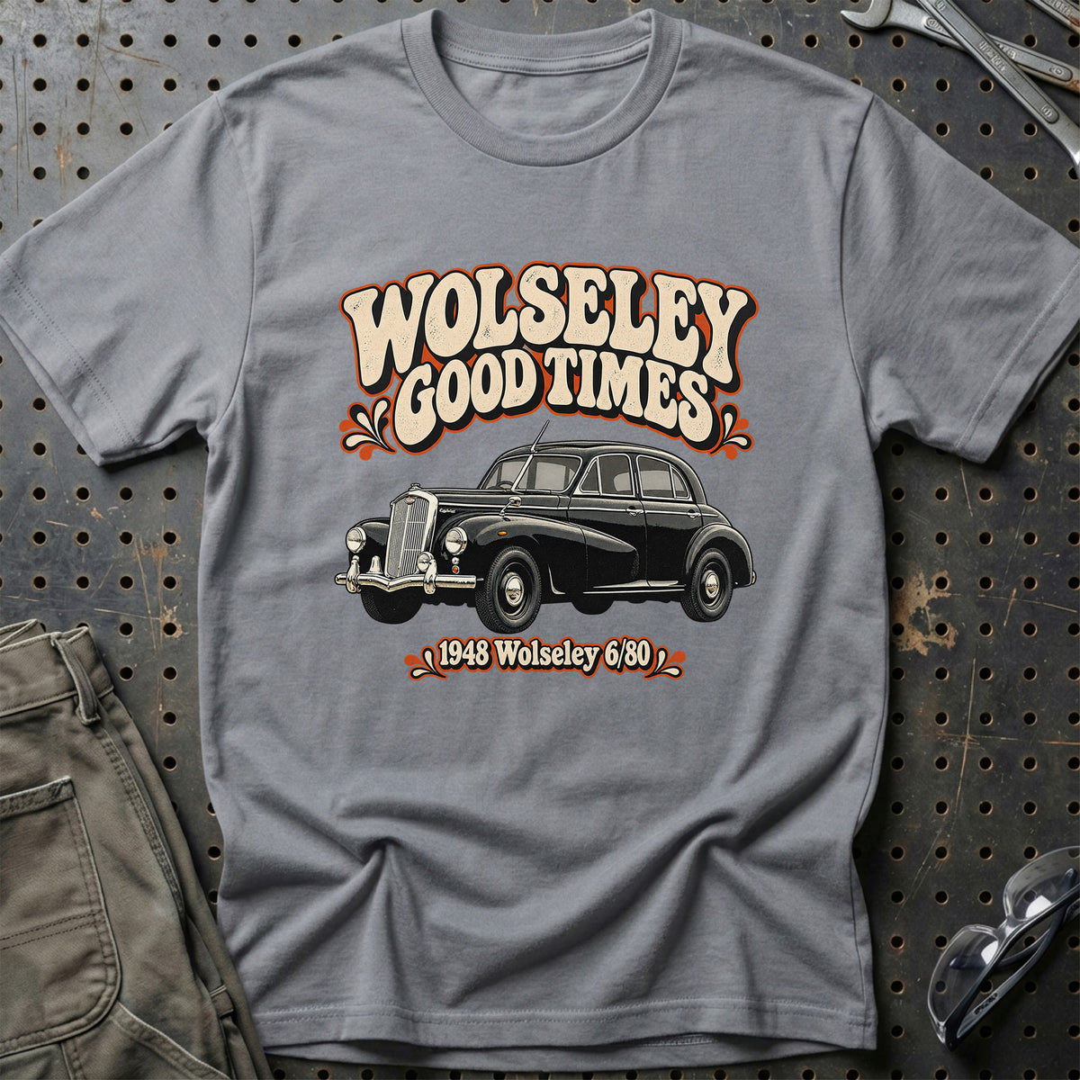 
Wolseley 6-80 1948 – Wolseley Good Times T-Shirt – Grå Sport