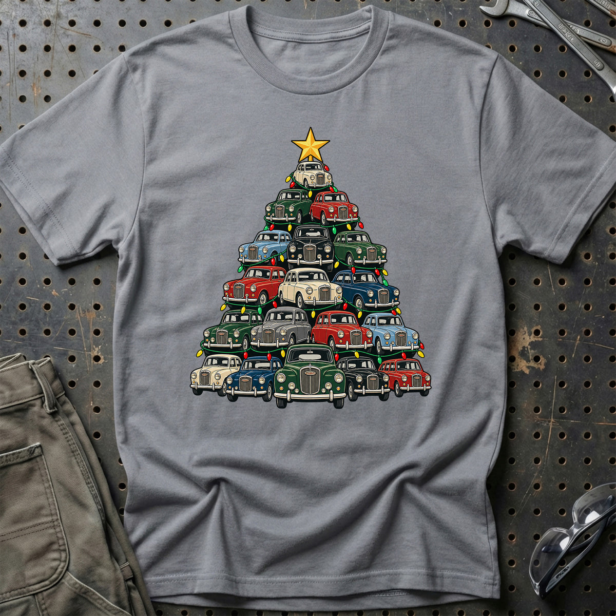 
Wolseley Juletræ Christmas Tree Unisex T-Shirt – Grå Sport – print foran