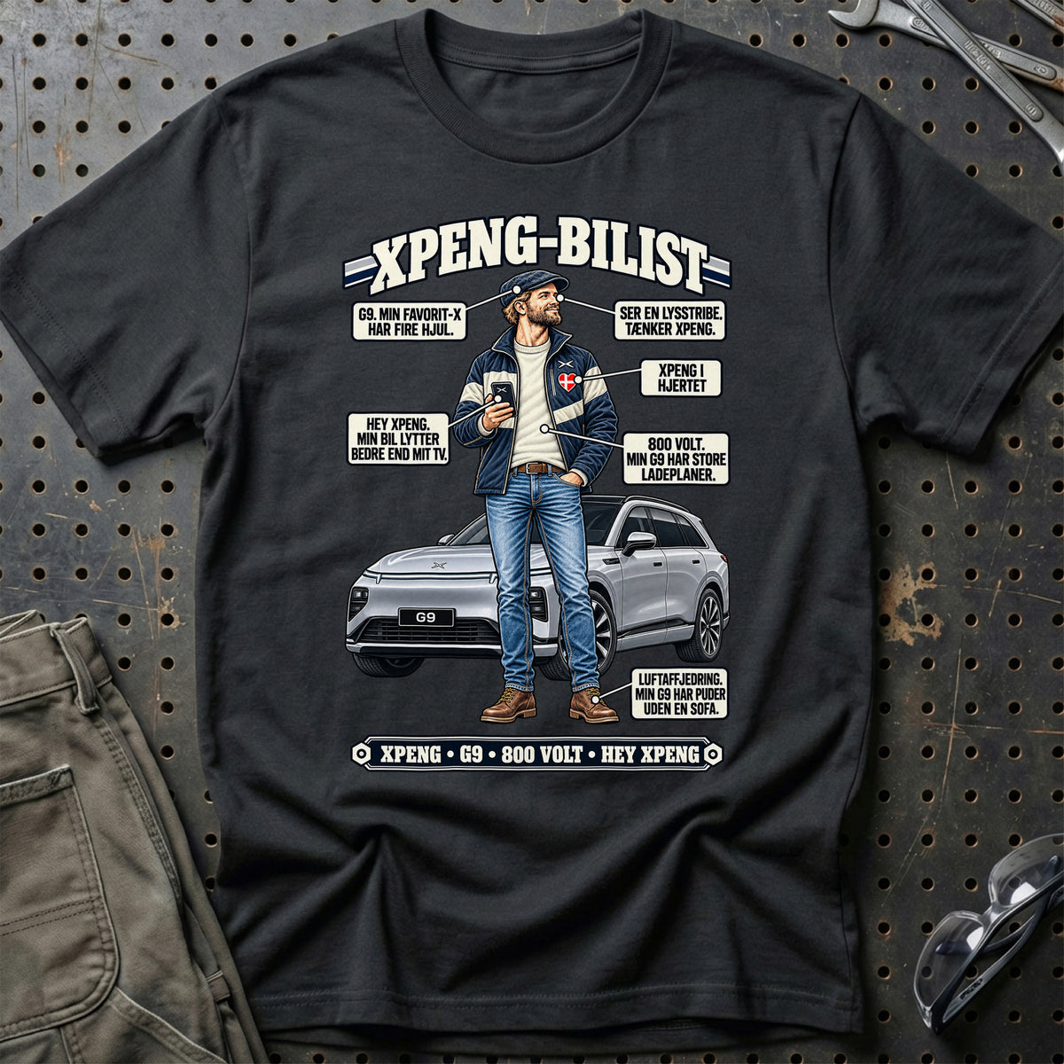 
XPeng-Bilist T-Shirt – Sort