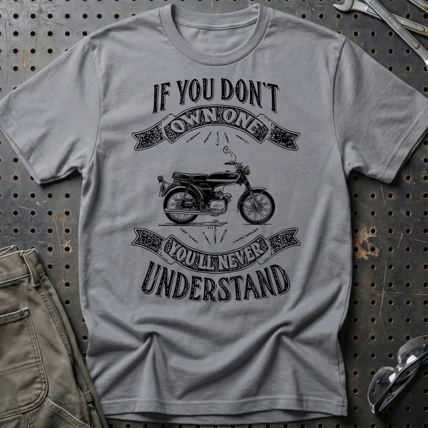 Yamaha Fs1 If You Dont Own One Yamaha Fs1 Youll Never Understand Unisex T-Shirt , Bomuld-Beklædning-Yamaha-Grå Sport-S-Garage Culture Shop- garage - man cave - merchandise