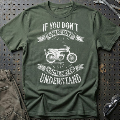 Yamaha Fs1 If You Dont Own One Yamaha Fs1 Youll Never Understand Unisex T-Shirt , Bomuld-Beklædning-Yamaha-Grøn Militær-S-Garage Culture Shop- garage - man cave - merchandise