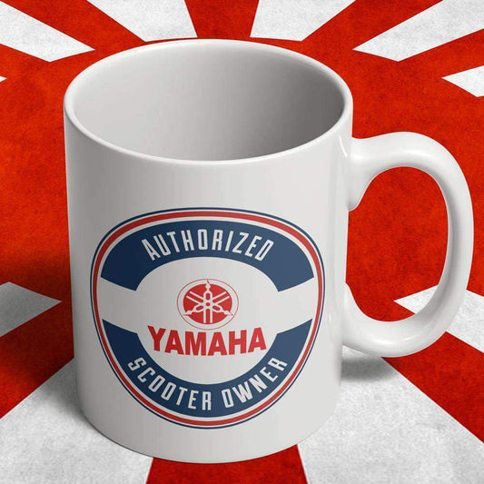 Yamaha Scooter Autorised Owner Keramisk Krus-Krus-Yamaha-Garage Culture Shop- garage - man cave - merchandise