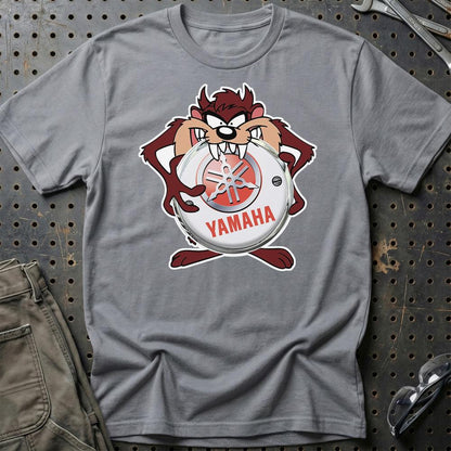 Yamaha TAZ Unisex T-Shirt , Bomuld-Beklædning-Yamaha-Grå Sport-S-Garage Culture Shop- garage - man cave - merchandise