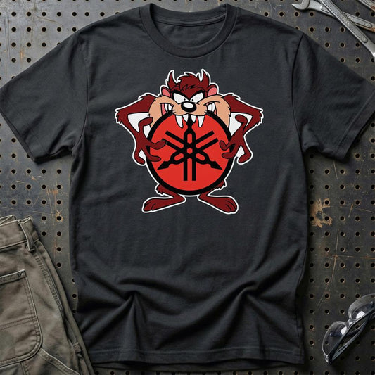 Yamaha TAZ Unisex T-Shirt , Bomuld-Beklædning-Yamaha-Sort-S-Garage Culture Shop- garage - man cave - merchandise
