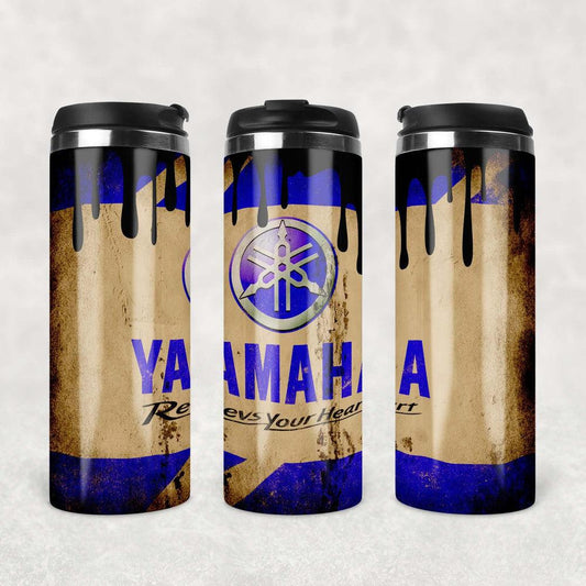 Yamaha Termokrus Tumbler Rustfrit Stål-Krus-Yamaha-Garage Culture Shop- garage - man cave - merchandise