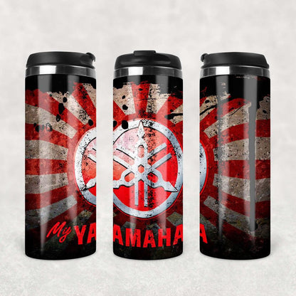 Yamaha Termokrus Tumbler Rustfrit Stål-Krus-Yamaha-Garage Culture Shop- garage - man cave - merchandise