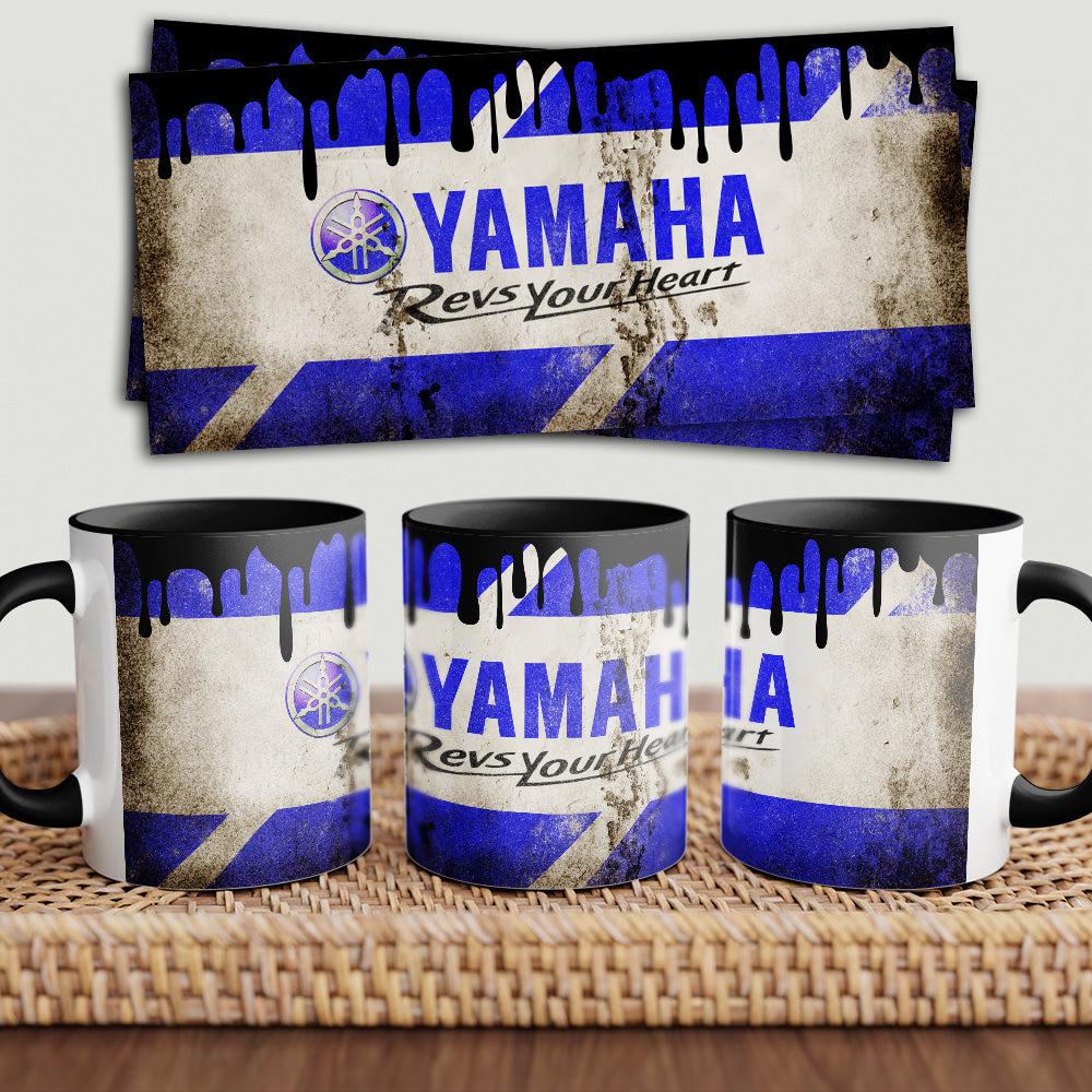 Yamaha "To Toner" Vintage Keramisk Krus-Krus-Yamaha-Garage Culture Shop- garage - man cave - merchandise