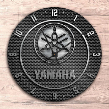 Yamaha Vægur Rundt-Clock-Yamaha-Garage Culture Shop- garage - man cave - merchandise