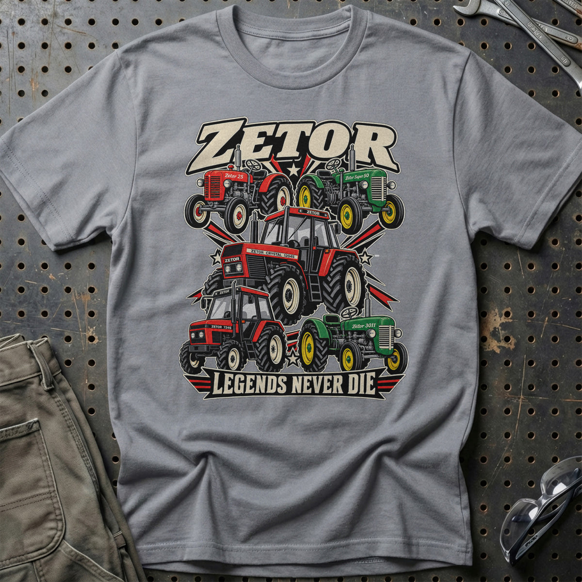 
Produktbillede af Zetor Legends Never Die T-Shirt