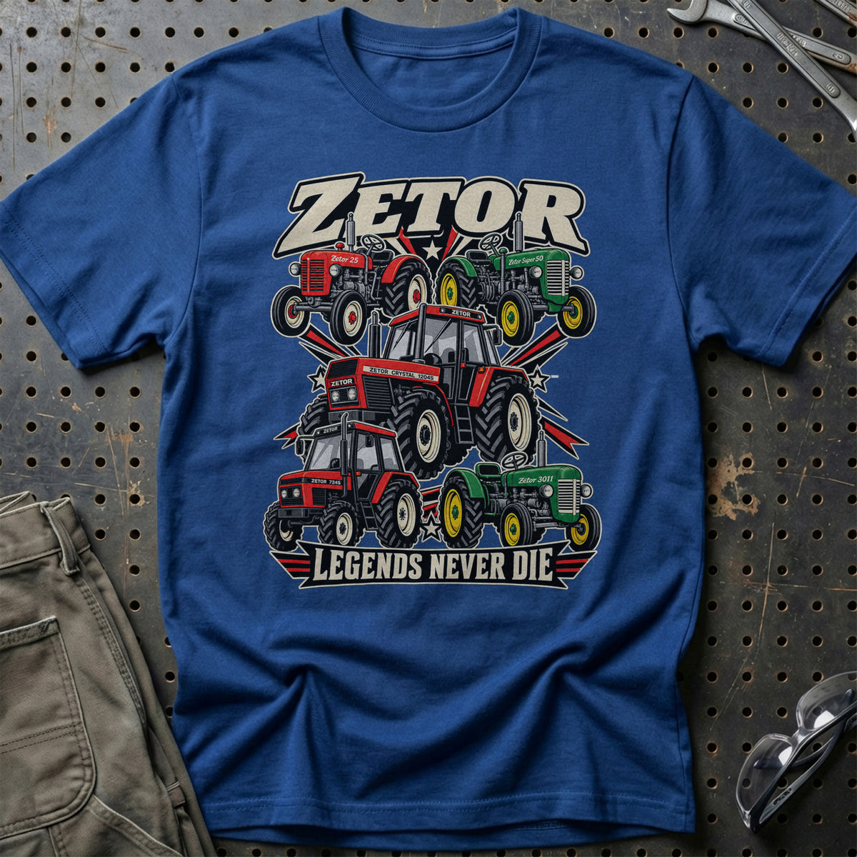 
Produktbillede af Zetor Legends Never Die T-Shirt