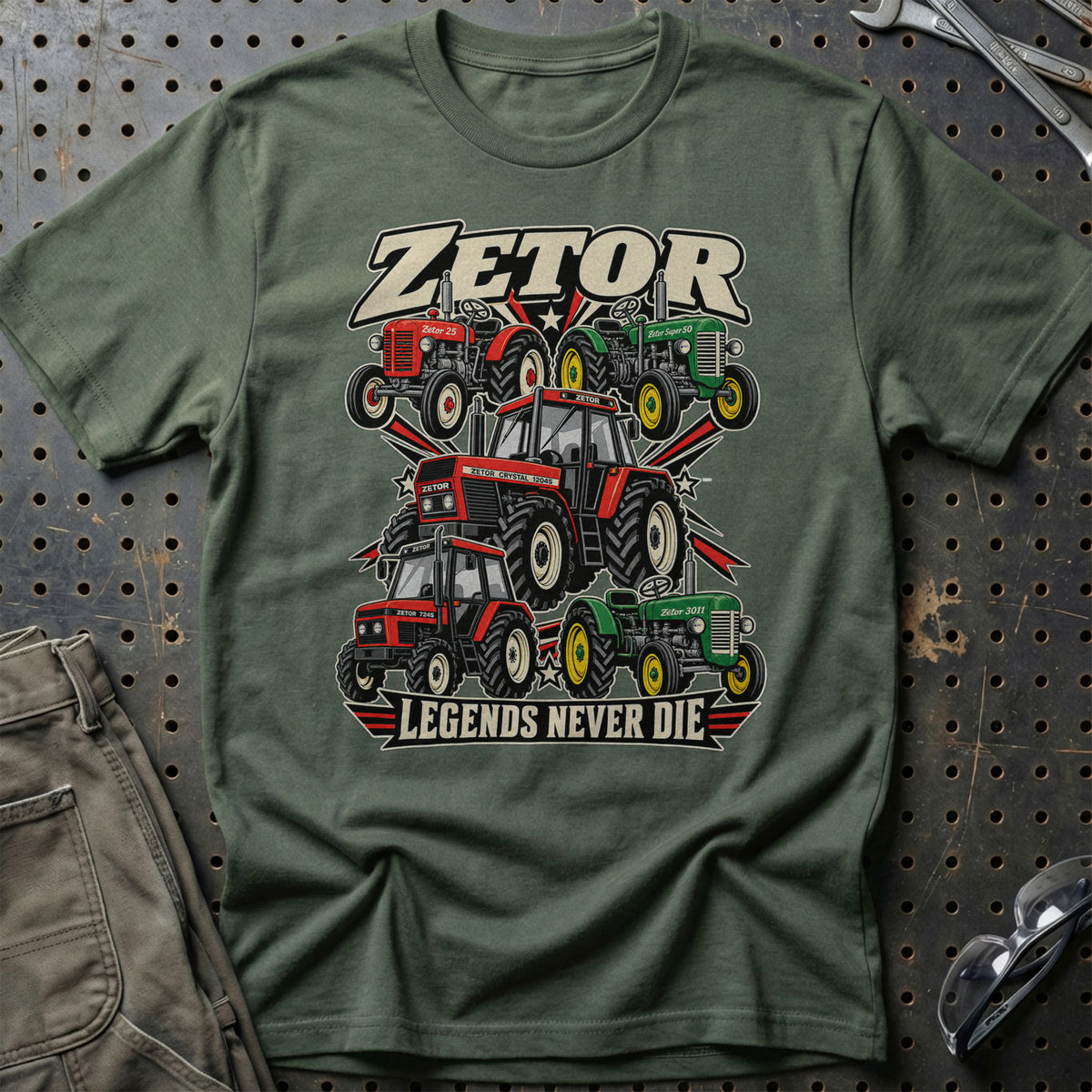 
Produktbillede af Zetor Legends Never Die T-Shirt