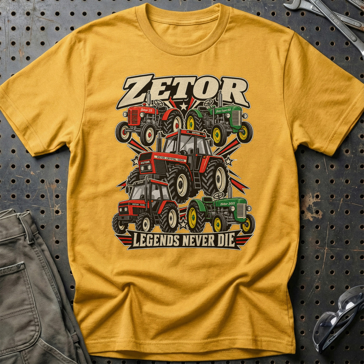 
Produktbillede af Zetor Legends Never Die T-Shirt