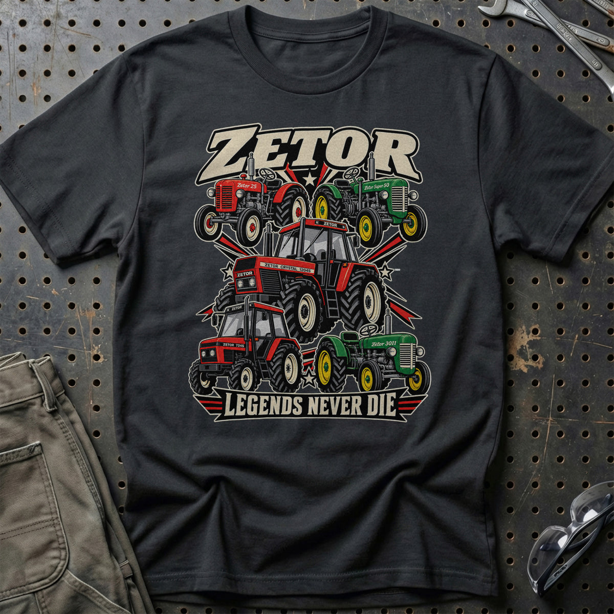 
Produktbillede af Zetor Legends Never Die T-Shirt