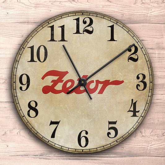 Zetor Vægur Rundt-Clock-Zetor-Garage Culture Shop- garage - man cave - merchandise