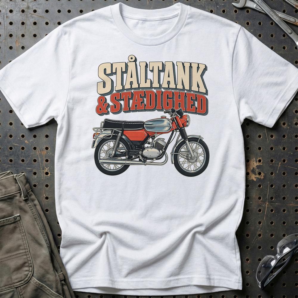 
Produktbillede af Zündapp GTS50 – Ståltank & Stædighed T-Shirt