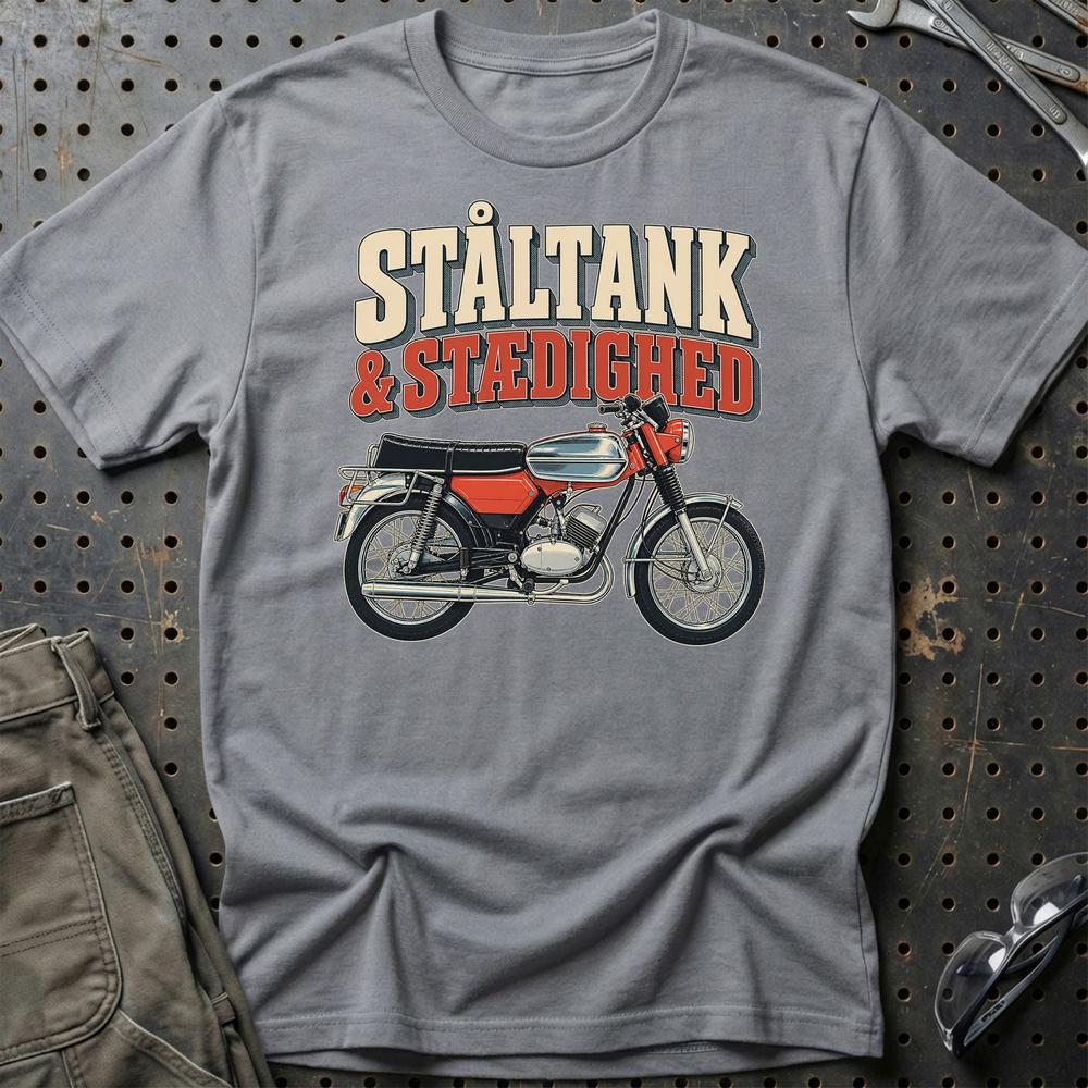 
Produktbillede af Zündapp GTS50 – Ståltank & Stædighed T-Shirt
