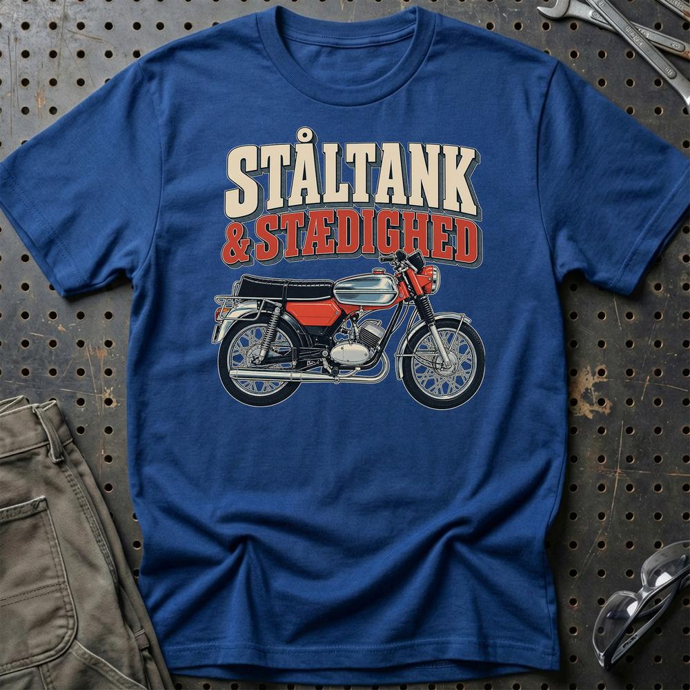 
Produktbillede af Zündapp GTS50 – Ståltank & Stædighed T-Shirt
