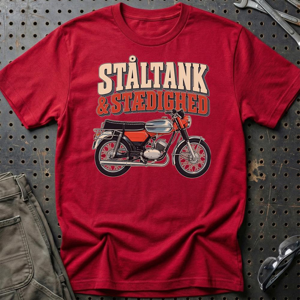 
Produktbillede af Zündapp GTS50 – Ståltank & Stædighed T-Shirt