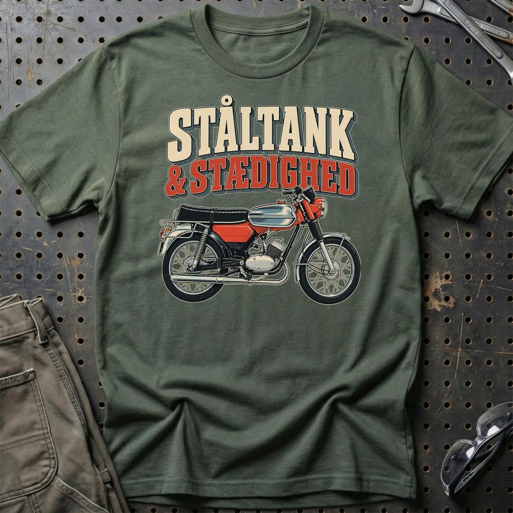 
Produktbillede af Zündapp GTS50 – Ståltank & Stædighed T-Shirt