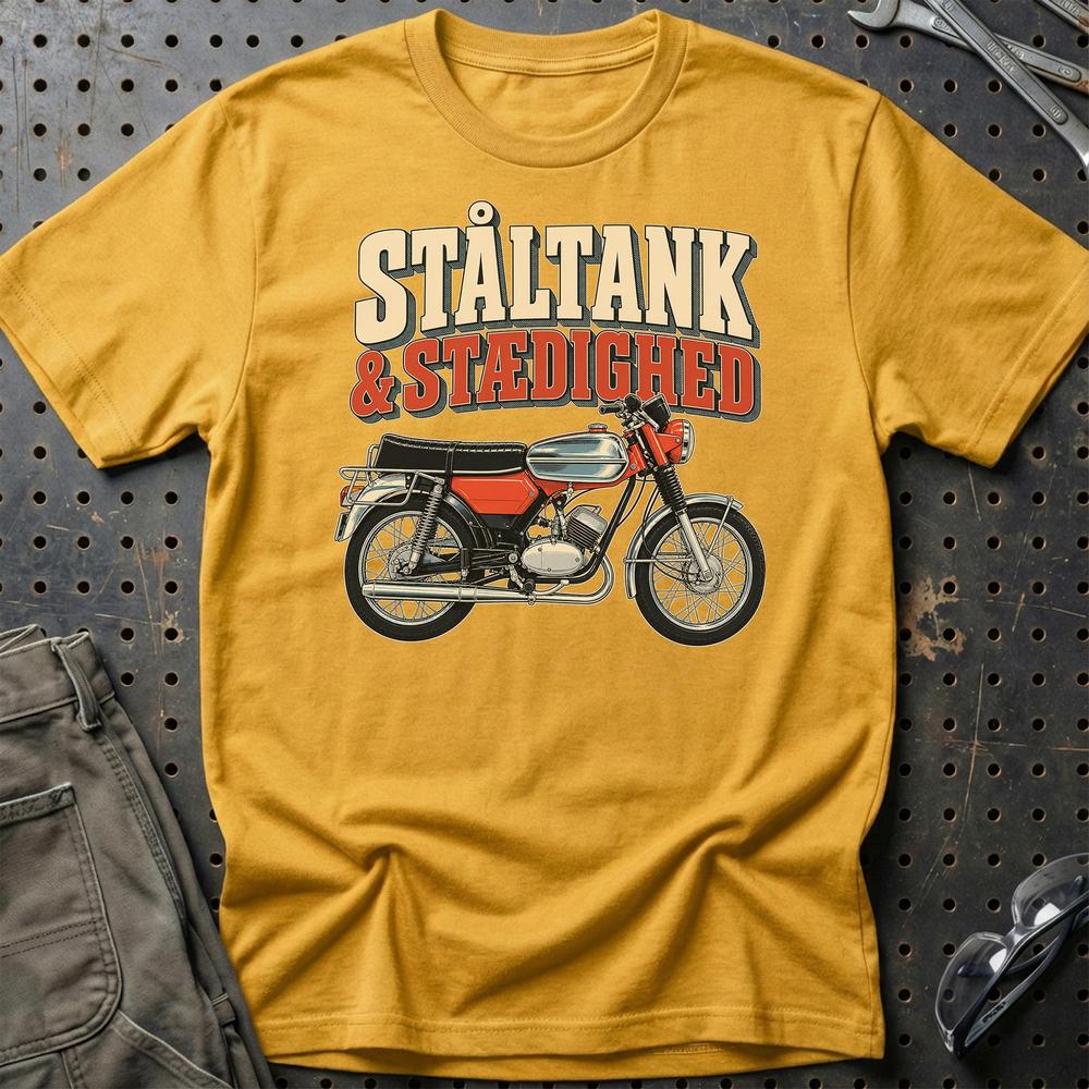
Produktbillede af Zündapp GTS50 – Ståltank & Stædighed T-Shirt