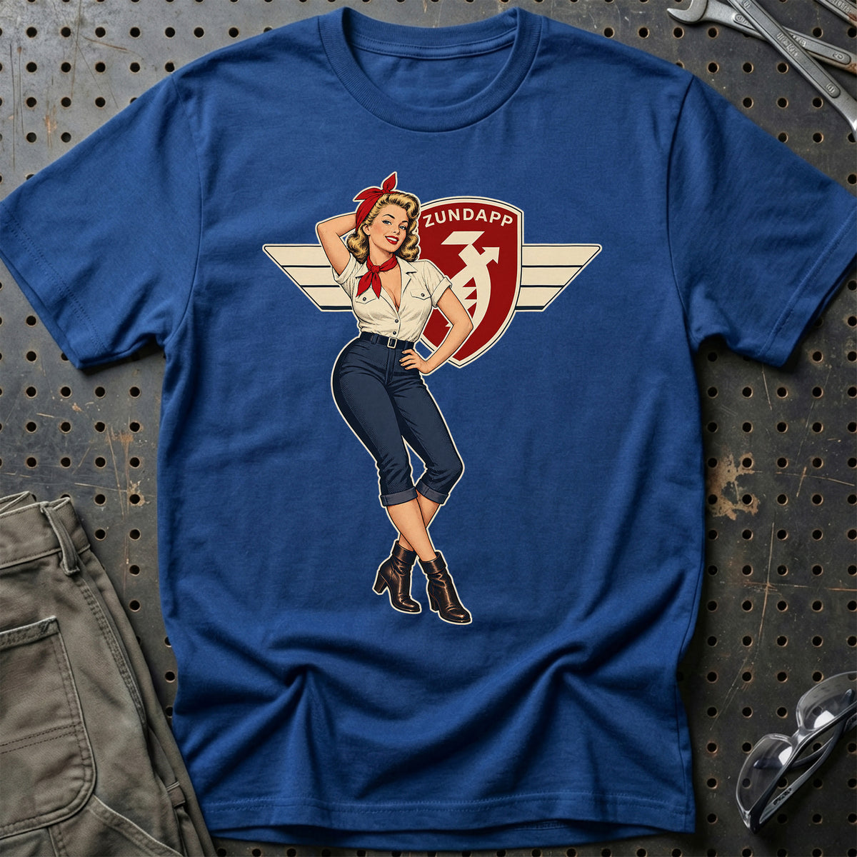 
Produktbillede af Zündapp Retro Pinup T-Shirt